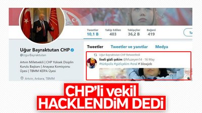 CHP'li vekil erotik paylaşımı üzerine açıklama yaptı