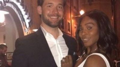 Ünlü tenisçi Serena Williams evlendi