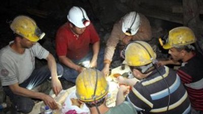 Sahurunu yapan maden işçileri görevlerine geri döndü