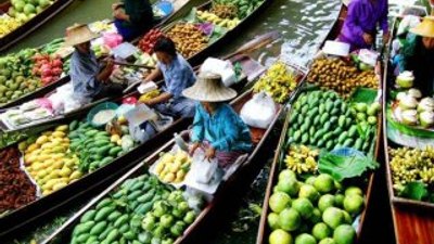 Güneydoğu Asya’nın yüzen pazarları: Floating markets