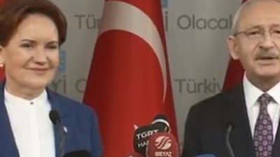 Akşener ve Kılıçdaroğlu'ndan ortak ittifak açıklaması