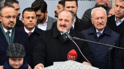 Bakan Varank Çanakkale'de halka hitap etti