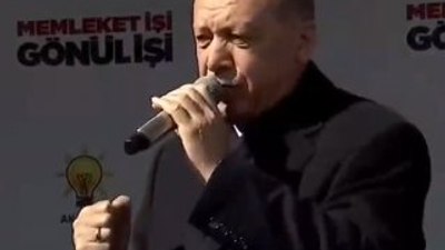 Cumhurbaşkanı Erdoğan Zonguldak mitinginde