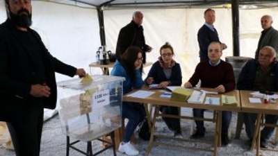 Afet bölgesinde kurulan sandıkta AK Parti birinci