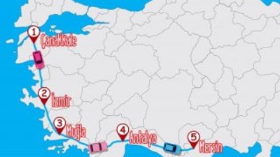 Meşhur Ege-Akdeniz turu için geri sayım başladı