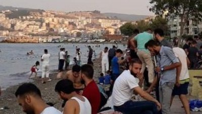 Mudanya Belediyesi Suriyelileri sahilden uzaklaştırdı