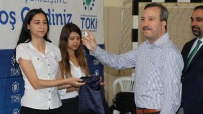 TOKİ Isparta'da hak sahiplerini belirledi