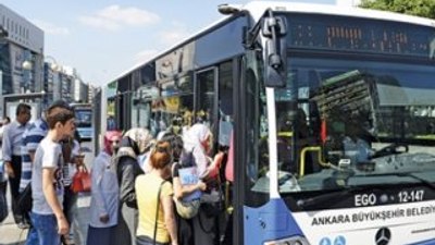 Ankara'da toplu taşımaya zam