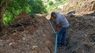 Çukurca'da mahalleler suya kavuşuyor