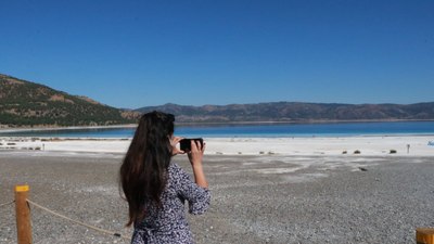 Salda Gölü'nün Beyaz Adalar kısmı ziyarete kapatıldı