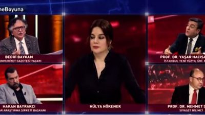 Canlı yayında HDP kavgası