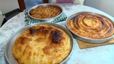 İstanbul'da Boşnak kadınların bayram için börek mesaisi