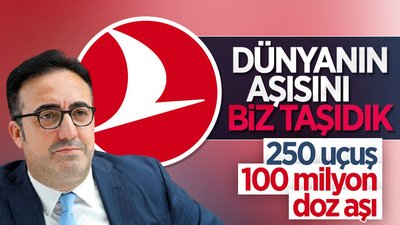 100 milyon doz aşı taşıdı