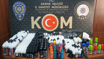 Adana’da kaçakçılara baskın: 9 gözaltı