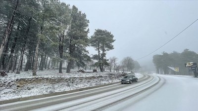 Uludağ'da nisan karı