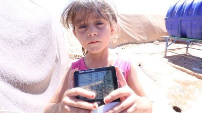 İdlib'de siviller kavurucu sıcaklardan olumsuz etkileniyor