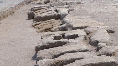 Antik limanda Roma külçeleri bulundu