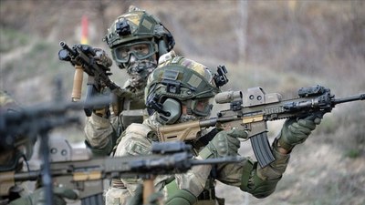 Fırat Kalkanı ve Barış Pınarı bölgelerinde 3 terörist öldürüldü