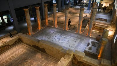 Sanatın zirvede olduğu antik kent: Zeugma