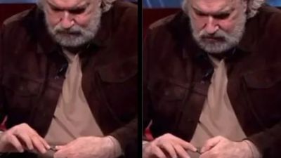 Hakan Bayrakçı canlı yayında tırnak kesti