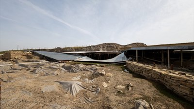 Malatya’daki Arslantepe Höyüğü'nde deprem nedeniyle önemli hasar bulunmuyor