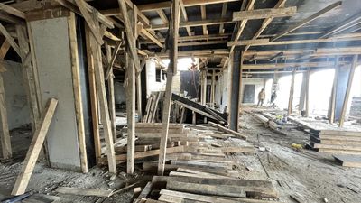 Kocaeli'de inşaatın kalfası şikayet etti! Kirişlerin toprakla doldurulduğu ortaya çıktı...