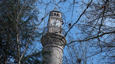 Ladik Saat Kulesi'ndeki 134 yıllık mekanizma, halen çalışıyor