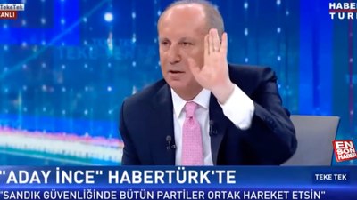 Muharrem İnce: Bana bölücü diyenler 10 Nisan'ı beklesin