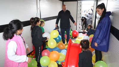 Süleyman Soylu paylaştı! Deprem bölgesinde lösemili çocuklar da düşünüldü