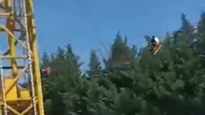 Bursa'da lunaparkta kaza: 17 yaralı