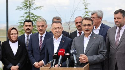 Oktay ve Dönmez, Yunus Emre Termik Santrali'ni ziyaret etti