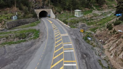 Yeni Zigana Tüneli'nin hizmete girmesi ile eski tünel ve yol nostalji oldu