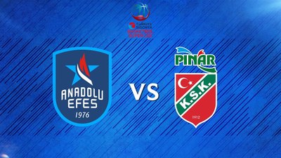 Anadolu Efes - Karşıyaka maçı ne zaman, saat kaçta ve hangi kanalda? Basketbol Süper Ligi Final!