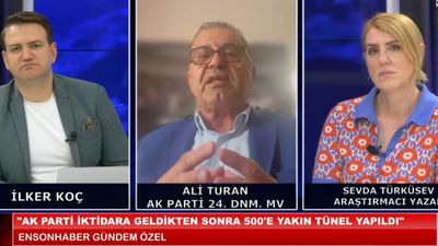 AK Partili Ali Turan'dan Fatih Altaylı ve Can Ataklı'ya: Tiyatro gibiler