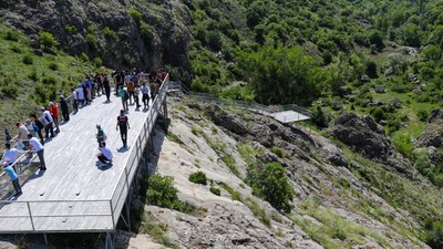 Hitit yolu, 385 kilometrelik parkuruyla doğa tatilcilerini bekliyor