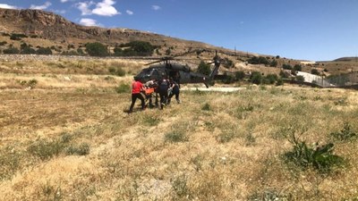 Tunceli'de kalp krizi geçiren hastanın imdadına Mehmetçik yetişti