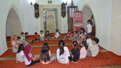 Tunceli'de tarihi cami çocukların ve gençlerin mekanı oldu
