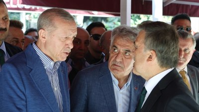 Cumhurbaşkanı Erdoğan ve Abdullah Gül, Hayati Yazıcı'nın annesinin cenazesinde bir araya geldi