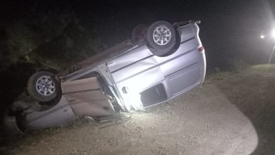 Tunceli’de freni boşalan araç takla attı: 7 yaralı