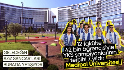 YKS şampiyonlarının 7 yıldır değişmeyen adresi: İstanbul Medipol Üniversitesi