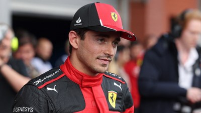 F1 Belçika Grand Prix'sinde pole pozisyonu Charles Leclerc'in