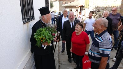 Çanakkale'de Fener Rum Patriği, Gökçeada'yı ziyaret etti