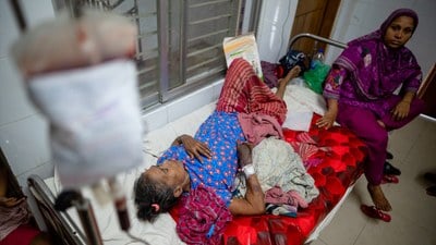 Bangladeş'te dang humması vakaları 100 binin üzerinde