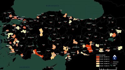 İl olma potansiyeli yüksek 67 ilçe belirlendi