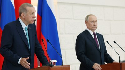 Cumhurbaşkanı Erdoğan ve Putin'den Tahıl Koridoru açıklaması