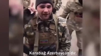 Azerbaycan askeri, Ermeni ordusuna seslendi: Ölümü vuslat bilenleriz