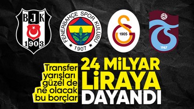 Dört büyükler borç batağında! 25 milyar liraya dayandı