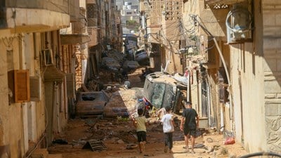 Libyalı selzedeler yaşadıkları felaketi anlattı: 'Sakaldaki kılları sayabilirim ama şehit olanları sayamam'