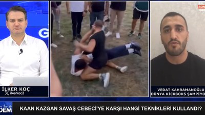 Dünya Kickboks şampiyonu Kaan Kazgan ile Savaş Cebeci'nin karşılaşmasını yorumladı