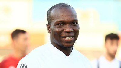 Beşiktaş'ta Vincent Aboubakar, takımdan ayrı düz koşu gerçekleştirdi